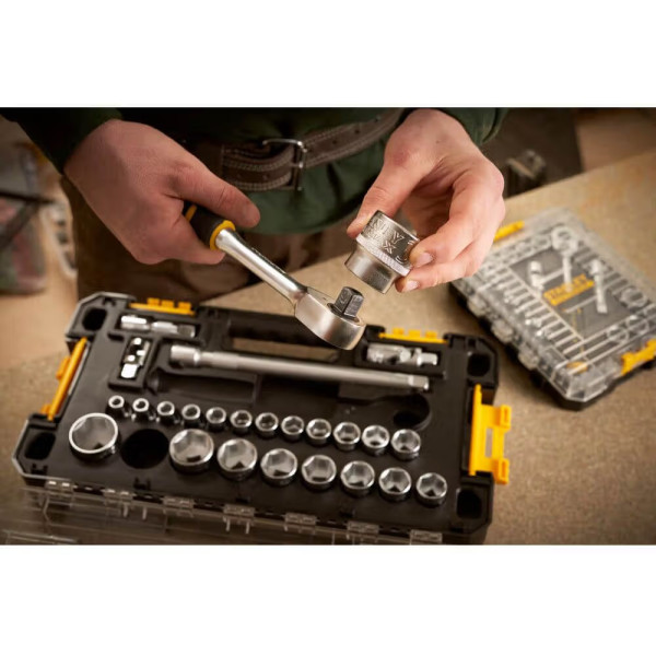 Фото - Набір торцевих голівок Stanley 1/2" FATMAX Maxi Drive 26 шт. (FMMT98103-1)