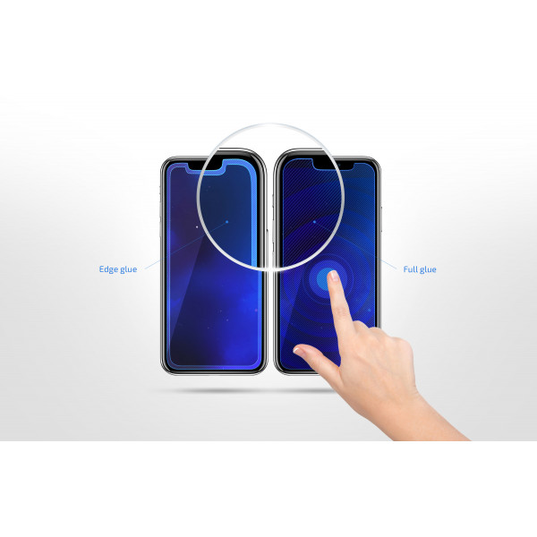 Фото - Захисне скло для смартфону 2E for TECNO Spark Go 2024 (BG6) 2.5D FCFG Black frame (2E-G-GO2024-SMFCFG-BB)