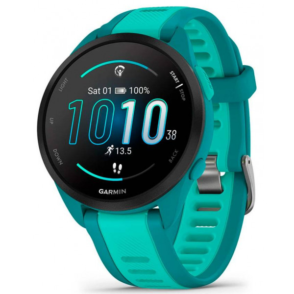 Фото - Смарт-часы Garmin Forerunner 165 Music Turquoise/Aqua (010-02863-32)