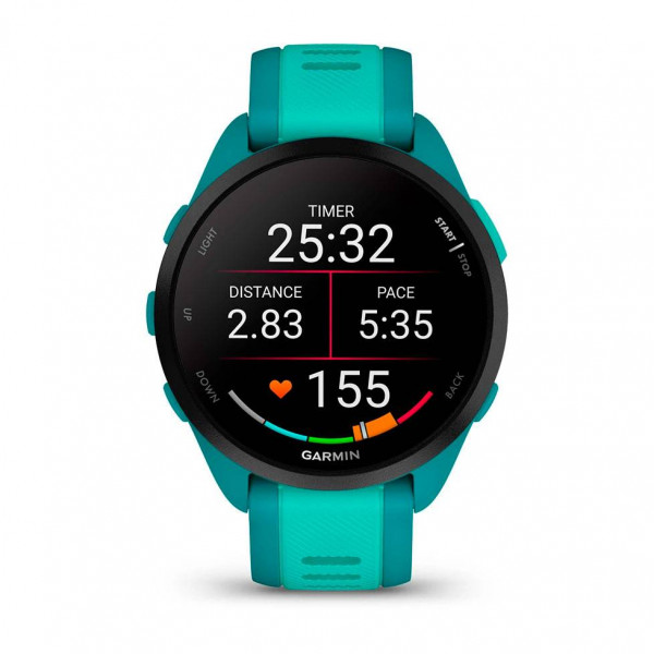 Фото - Смарт-часы Garmin Forerunner 165 Music Turquoise/Aqua (010-02863-32)