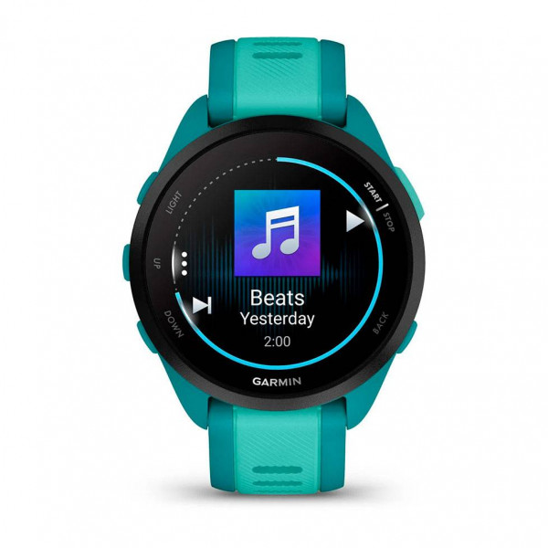 Фото - Смарт-часы Garmin Forerunner 165 Music Turquoise/Aqua (010-02863-32)