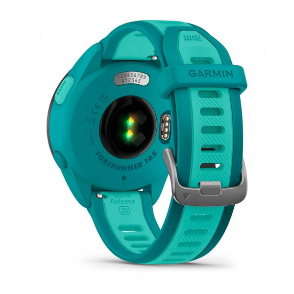 Фото - Смарт-часы Garmin Forerunner 165 Music Turquoise/Aqua (010-02863-32)