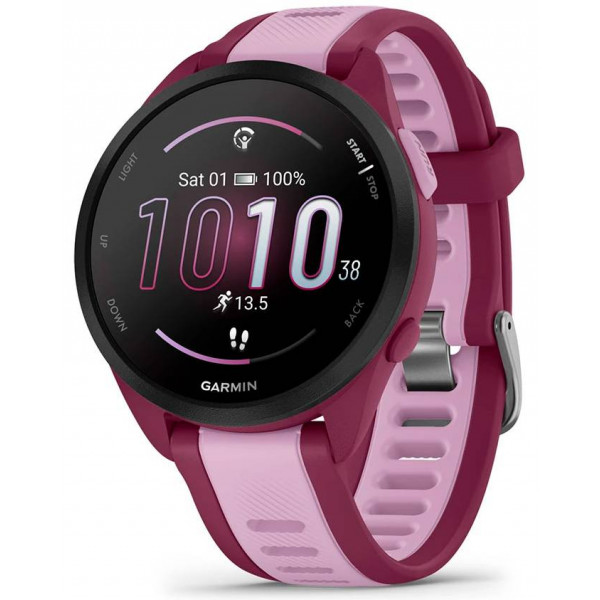 Фото - Смарт-часы Garmin Forerunner 165 Music Berry/Lilac (010-02863-33)