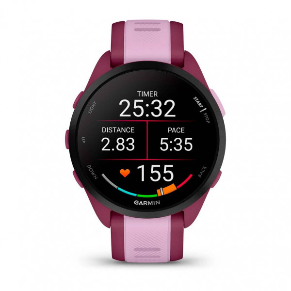 Фото - Смарт-часы Garmin Forerunner 165 Music Berry/Lilac (010-02863-33)