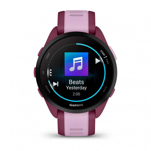 Фото - Смарт-часы Garmin Forerunner 165 Music Berry/Lilac (010-02863-33)