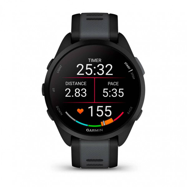 Фото - Смарт-часы Garmin Forerunner 165 Music Black/Slate Grey (010-02863-30)