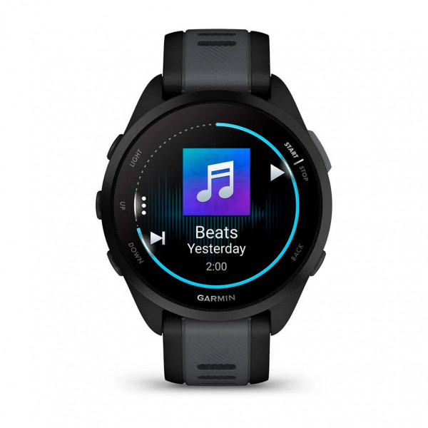 Фото - Смарт-часы Garmin Forerunner 165 Music Black/Slate Grey (010-02863-30)