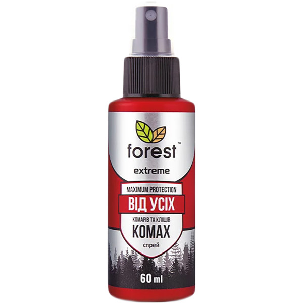 Фото - Спрей від комах Forest репелент Extreme від усіх літаючих та повзаючих комах 60 мл (FR25279)