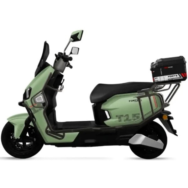 Фото - Электроскутер Forte T15 Black/Light Green