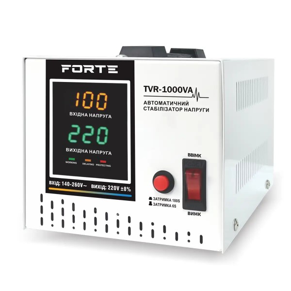 Фото - Стабілізатор напруги Forte TVR-1000VA