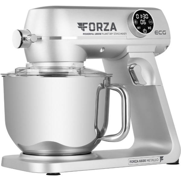 Фото - Кухонный комбайн ECG FORZA 6600 Metallo Argento