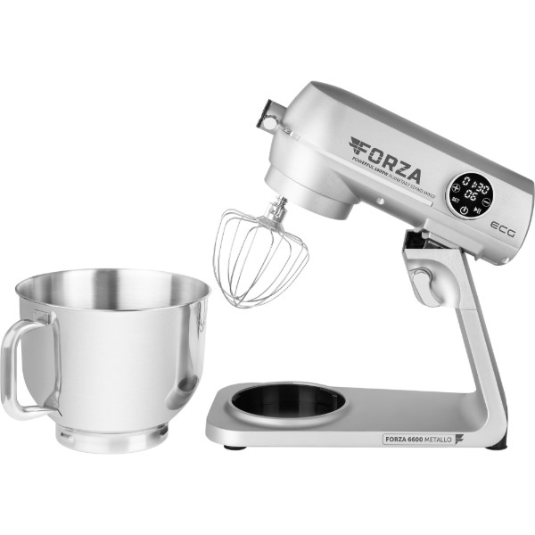 Фото - Кухонный комбайн ECG FORZA 6600 Metallo Argento