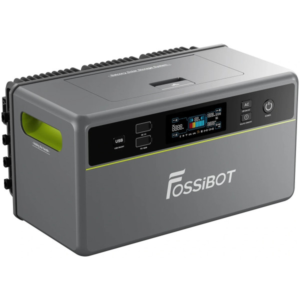 Фото - Зарядна станція універсальна FOSSIBOT FBP1200W+2xBattery (1200 Вт,3916 Вт)