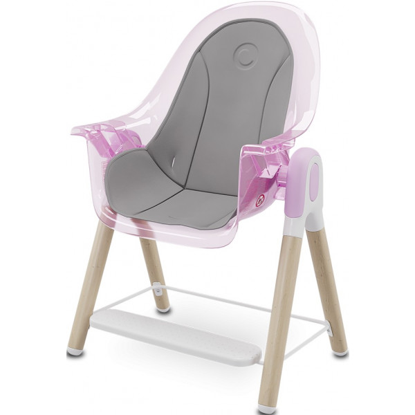 Фото - Стільчик для годування класичний Lionelo Maya Pink Rose