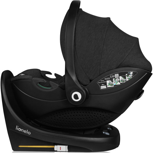 Фото - Автокрісло Lionelo MOXIE I-SIZE SET BLACK CARBON