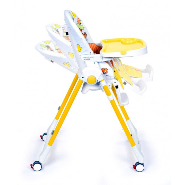 Фото - Стульчик для кормления трансформер Peg-Perego Prima Pappa Follow Me Fox & Friends (с рисунком)