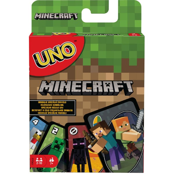 Фото - Настільна гра (8+) UNO Minecraft (FPD61)