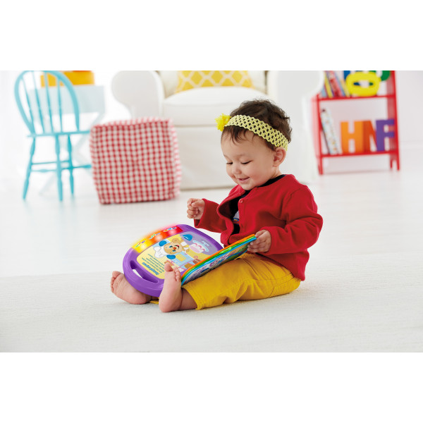 Фото - Інтерактивна книга Fisher-Price Музична книжечка зі віршиками (укр.) (DKK16)