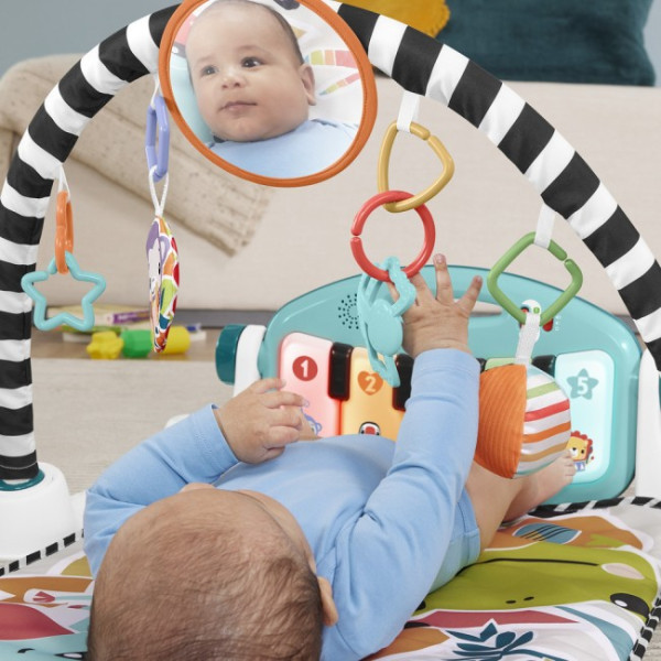 Фото - Розвиваючий килимок Fisher-Price Натискай та грай з технологією Smart Stages (англ.) (HWY58)