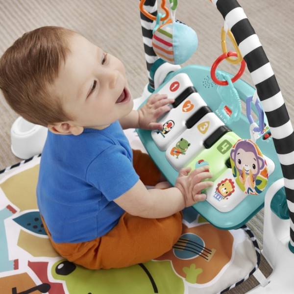 Фото - Розвиваючий килимок Fisher-Price Натискай та грай з технологією Smart Stages (англ.) (HWY58)