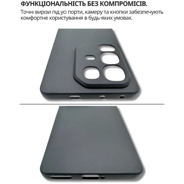 Фото - Чохол для смартфону BeCover for Infinix Note 50 4G (X6858) Black (714668)