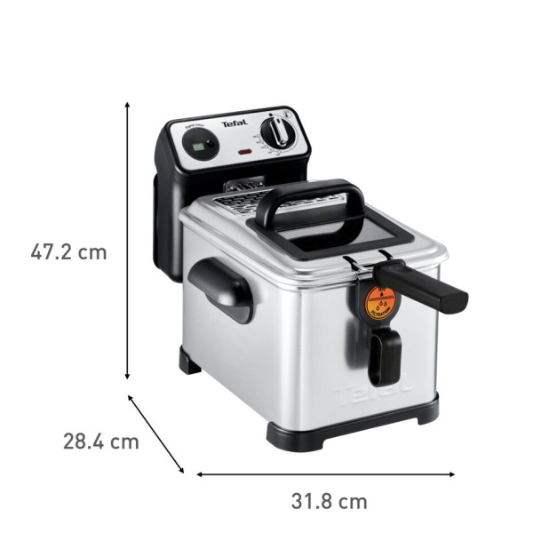 Фото - Фритюрница Tefal FR511170 FILTRA PRO INOX&DESIGN 1.2KG