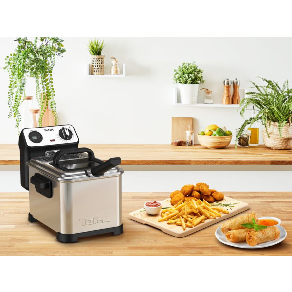 Фото - Фритюрница Tefal FR511170 FILTRA PRO INOX&DESIGN 1.2KG
