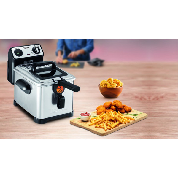 Фото - Фритюрница Tefal FR511170 FILTRA PRO INOX&DESIGN 1.2KG