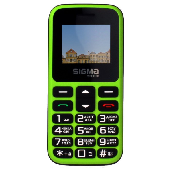 Фото - Мобільний телефон Sigma mobile Comfort 50 Hit 2020 Dual Sim Green (4827798120941)