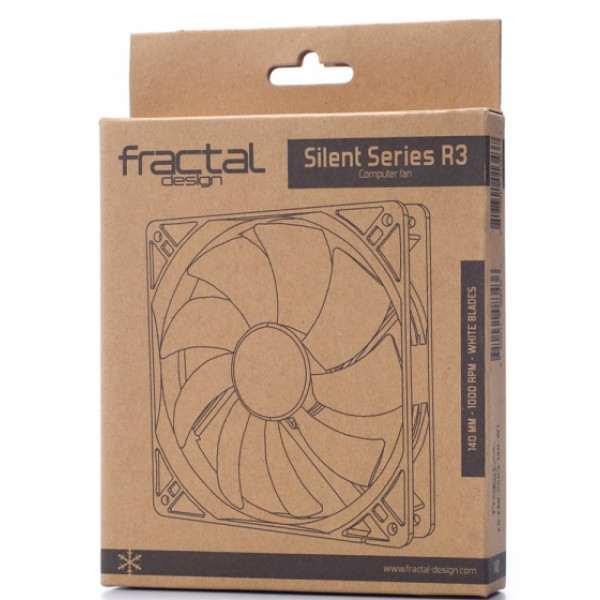 Фото - Корпусний вентилятор Fractal design 140 мм Silent Series R3