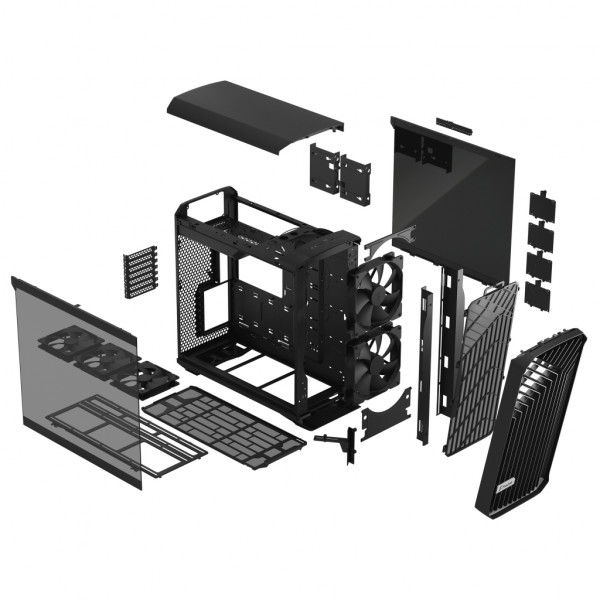 Фото - Корпус Fractal design ATX без БП Torrent Black TG Light Tint (FD-C-TOR1A-01)