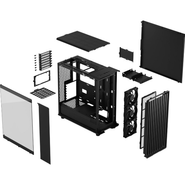 Фото - Корпус Fractal design без БЖ Black (FD-C-NOR1C-05)