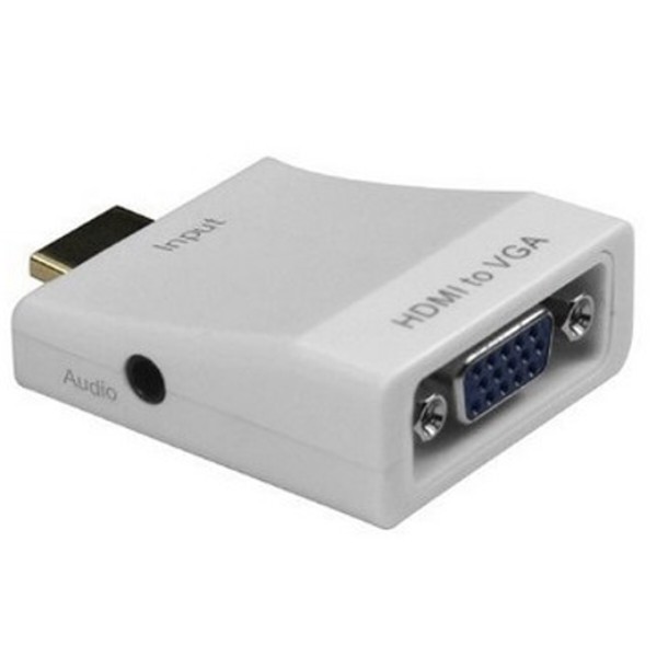 Фото - Переходник Fractal design HDMI M - VGA F White RTL (B00230)