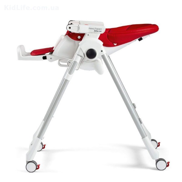 Фото - Стульчик для кормления трансформер Peg-Perego Prima Pappa Follow Me Fragola (красный)