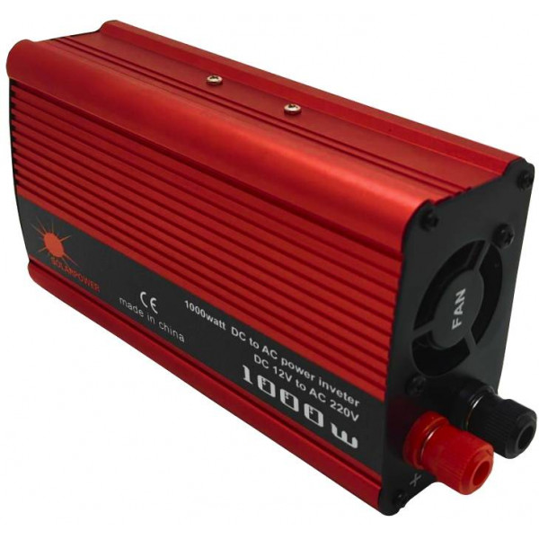 Фото - Інвертор автомобільний Globex MT1000W