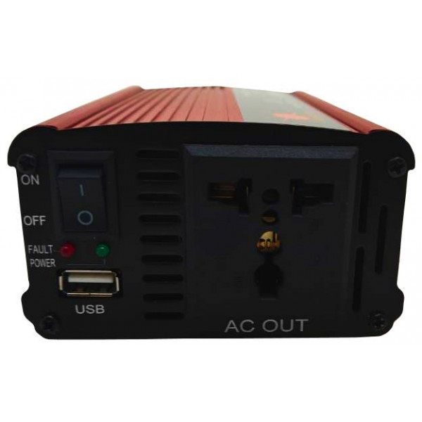 Фото - Інвертор автомобільний Globex MT1000W