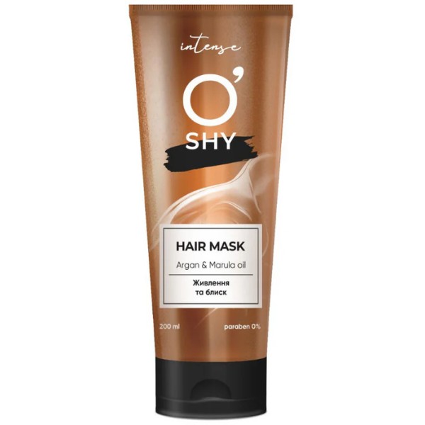 Фото - Маска для волосся O'Shy ARGAN & MARULA OIL Intense 200мл (4820263234013)