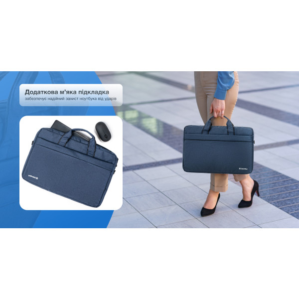 Фото - Сумка для ноутбуку Colorway Modern 15.6 Navy (CW-LBM156-NV)