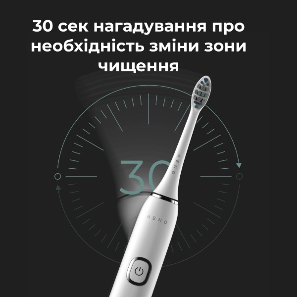 Фото - Зубная щетка электрическая AENO DB3 White (ADB0003)