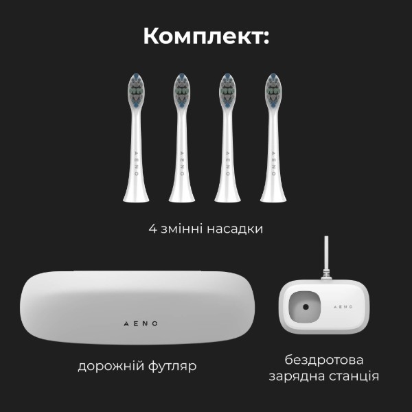 Фото - Зубная щетка электрическая AENO DB3 White (ADB0003)