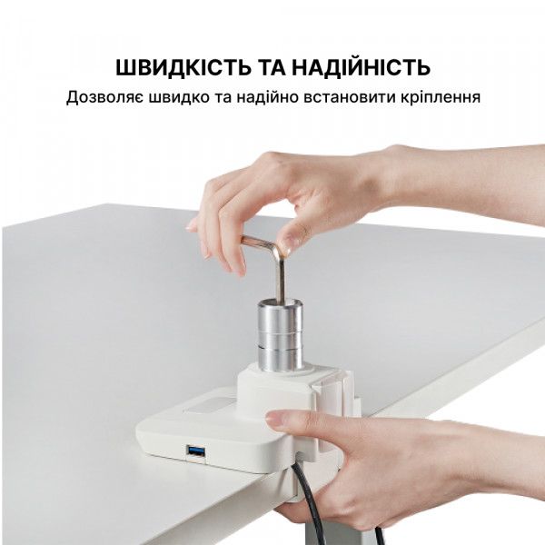 Фото - Кріплення для телевізора OfficePro MA801W 17-49" 2-20 кг White