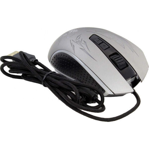 Фото - Миша дротова ігрова Frime Drax Silver USB (FMC1851)