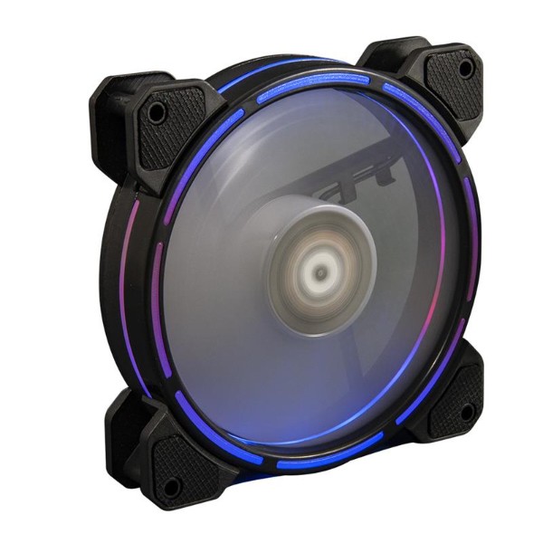 Фото - Корпусный вентилятор Frime Iris LED Fan Think Ring RGB HUB (FLF-HB120TRRGBHUB16)