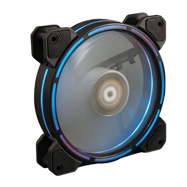 Фото - Корпусный вентилятор Frime Iris LED Fan Think Ring RGB HUB (FLF-HB120TRRGBHUB16)