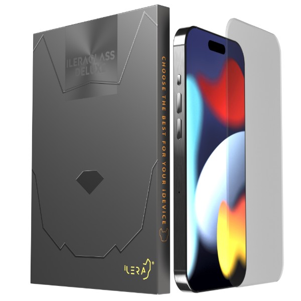 Фото - Захисне скло для смартфону ILera Deluxe Frosted Glass for iPhone 15 Pro (iLFrDL15Pr) Фото - Захисне скло для смартфону ILera Deluxe Frosted Glass for iPhone 15 Pro (iLFrDL15Pr)