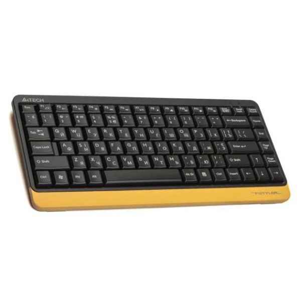 Фото - Клавиатура+мышь беспроводная A4tech Fstyler FG1110 Bumblebee