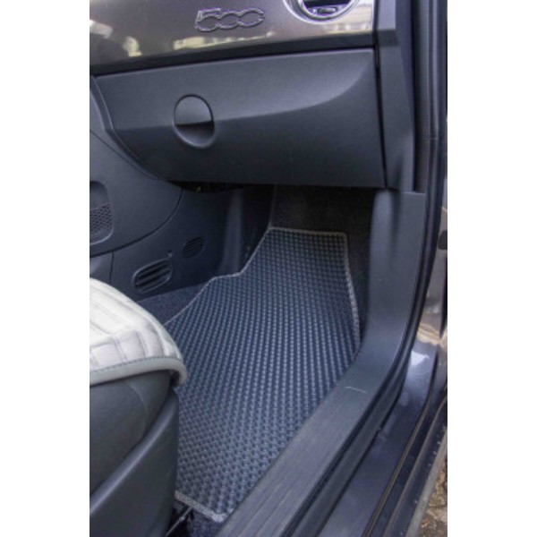 Фото - EVA килимки в салон авто EVAtech для 500 Fiat 2007 1 покоління Htb USA FT11990CE5LA3RBB