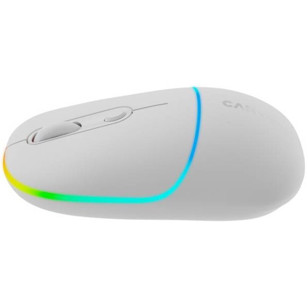 Фото - Миша бездротова Canyon MW-22 Dual Band RGB Wireless Snow White (CNS-CMSW22SW)