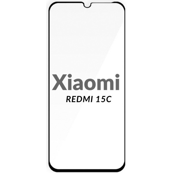 Фото - Захисне скло для смартфону BeCover for Xiaomi Redmi 15С 4G/5G Black (713907)