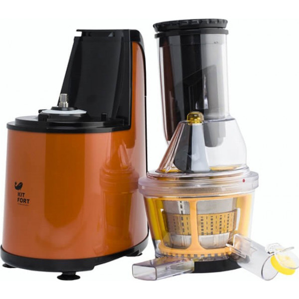 Фото - Соковыжималка шнековая Kitfort KT-1102-1 Orange